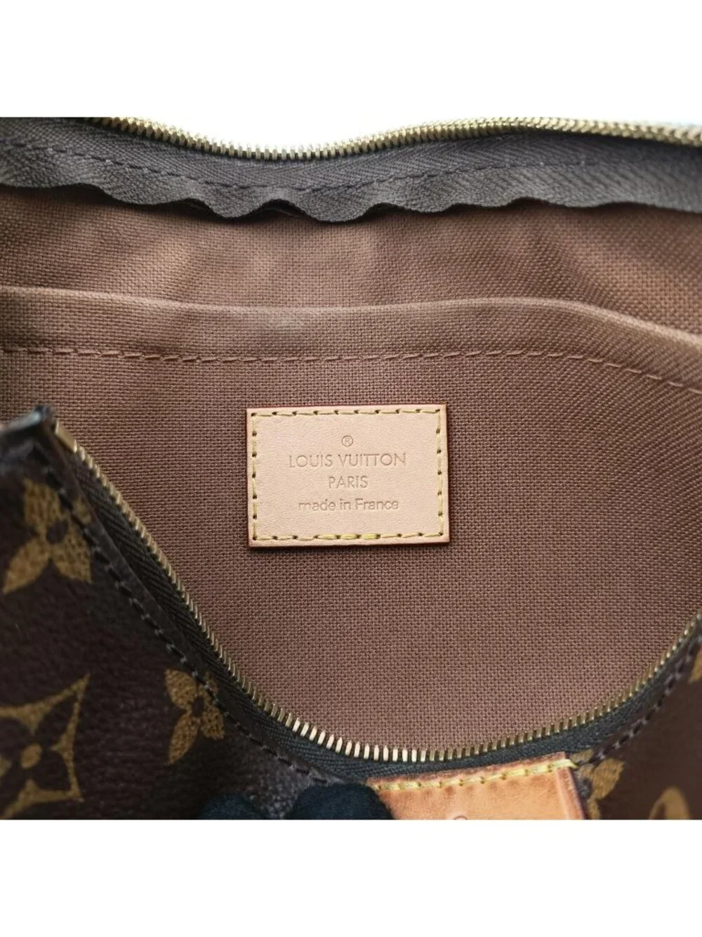 Louis Vuitton Multy Pochette Soir Monogram Brown Khaki Canvas